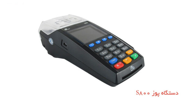پایه نگهدارنده پوز بانکی ستسا مدل S400 دیواری مناسب دستگاه پوز S800