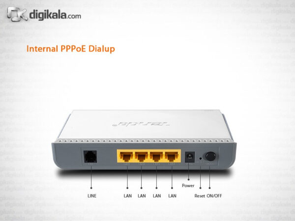 مودم-روتر +ADSL2 و باسیم تندا مدل D830R
