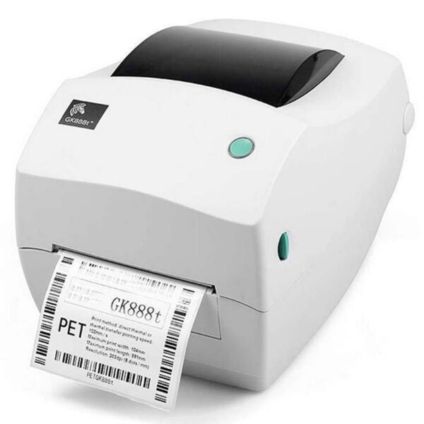 پرینتر لیبل زن زبرا مدل GK888t