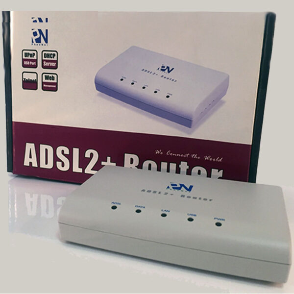 مودم روتر ADSL 2 Plus با سیم و USB فی نت مدل BIG-331TRA