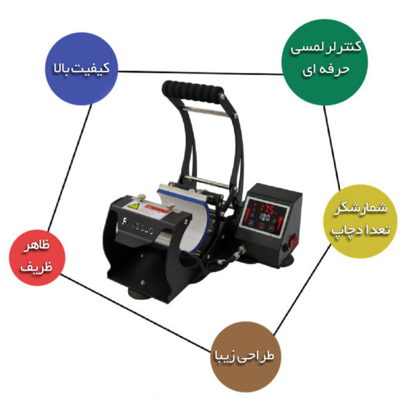 دستگاه چاپ لیوان سابلیمیشن فیری ساب مدل IP-3020