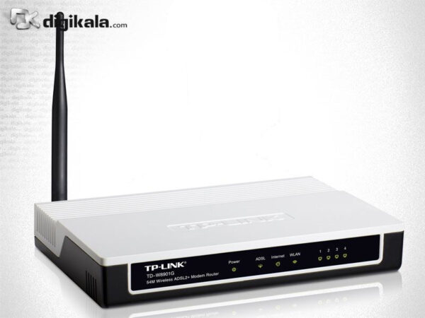 مودم-روتر +ADSL2 و بی‌سیم تی پی-لینک مدل TD-W8901G_V2