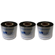 ریبون پرینتر لیبل زن مدل 50mmx300m RESIN بسته ۳ عددی